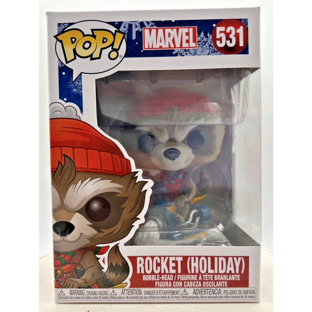 Funko Pop! Marvel Rocket (Holiday) #531 F14